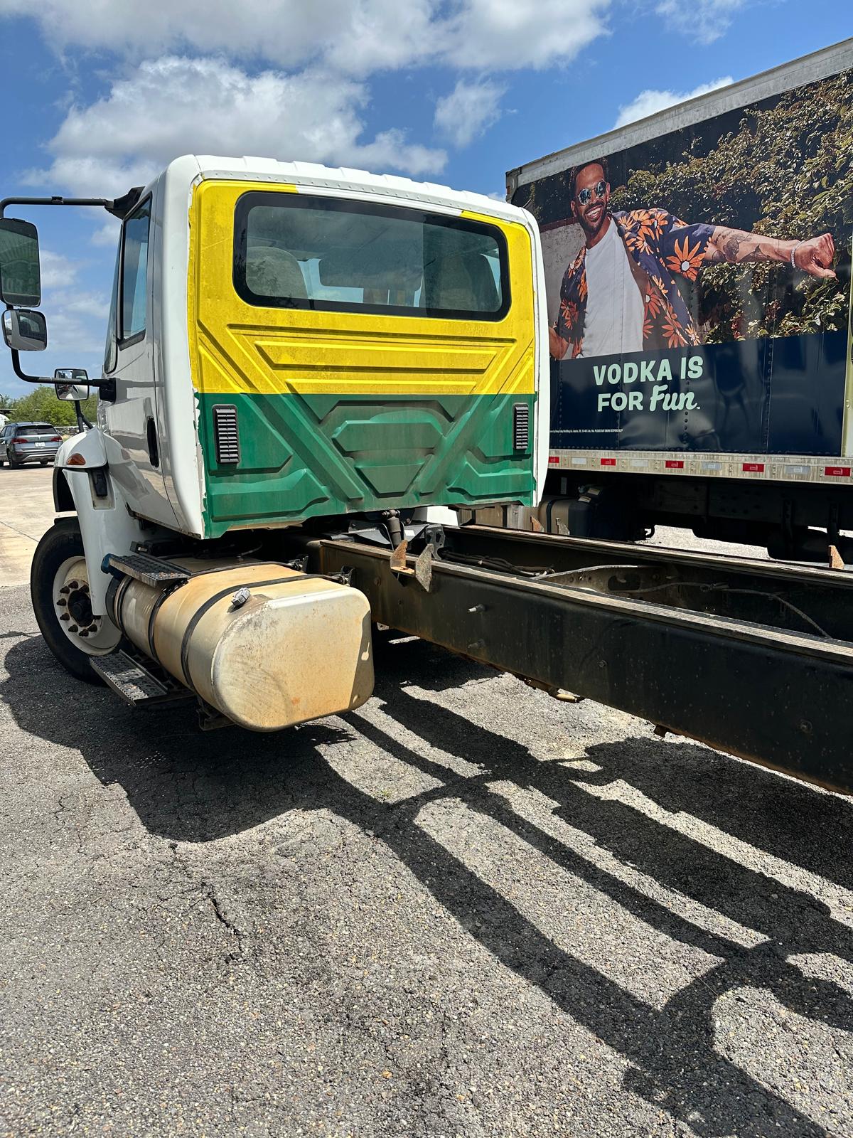 2017 International Tandem Cab & Chassis side view