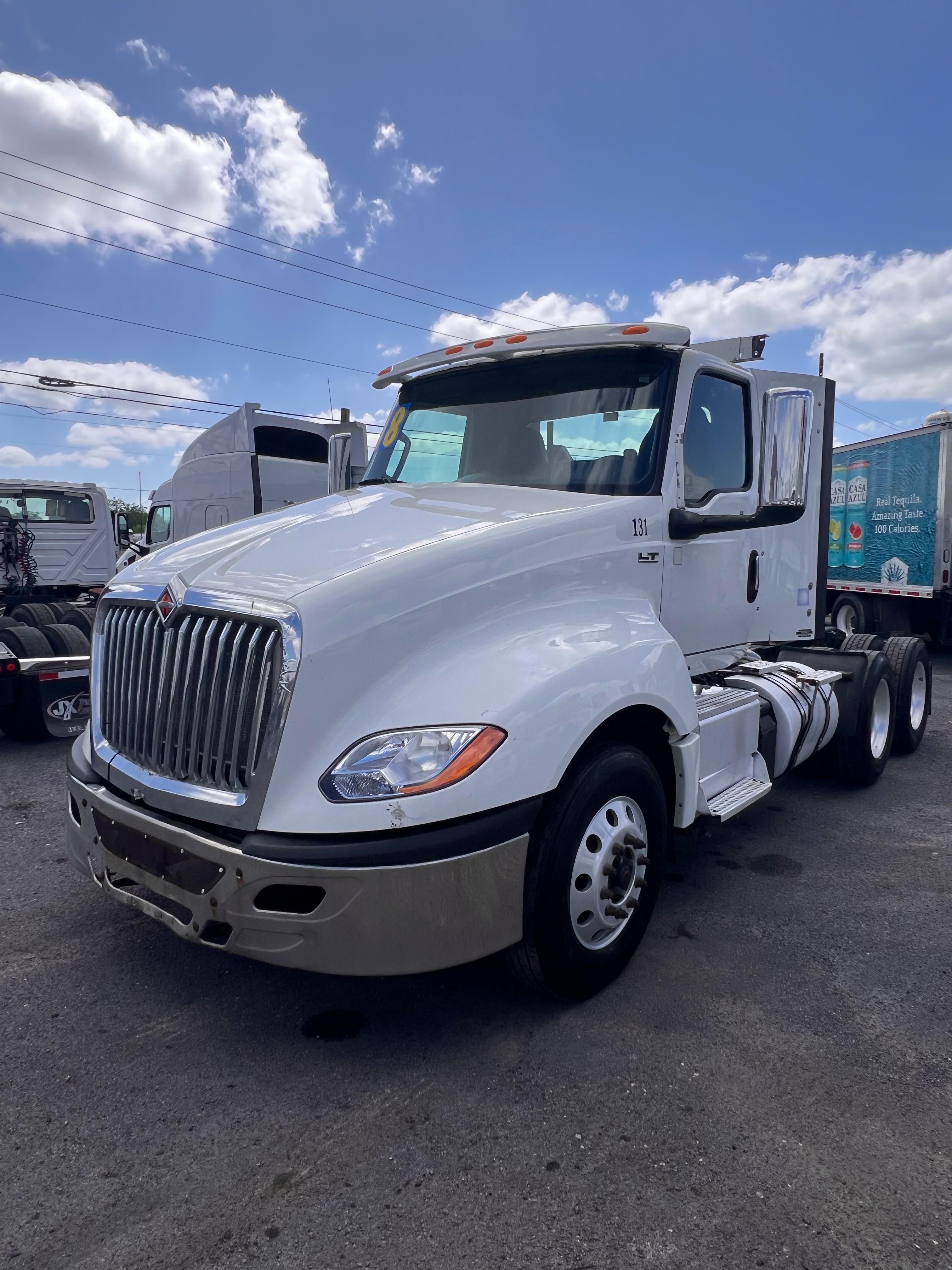 2018 International LT Day Cab driver-side front angle