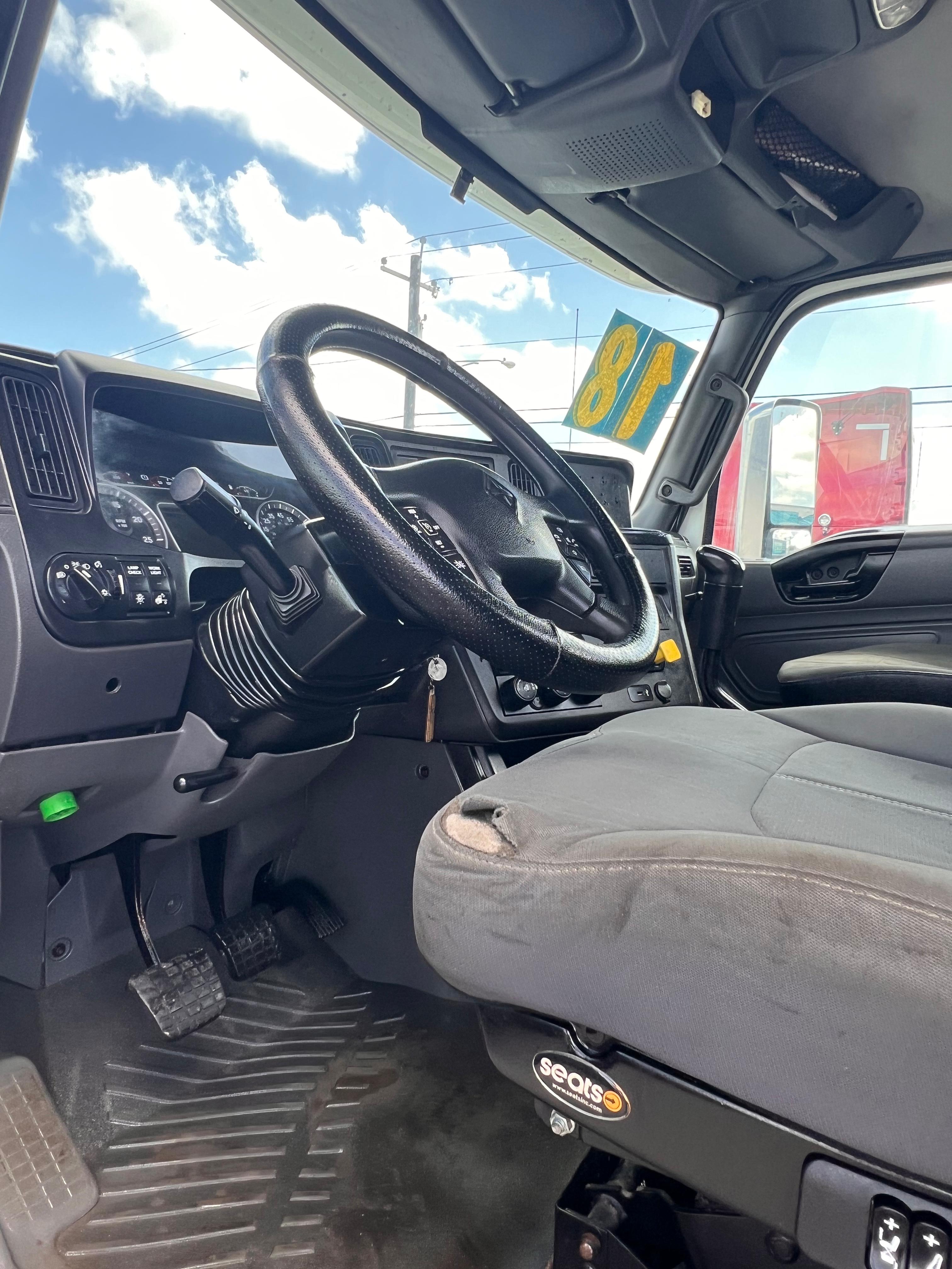2018 International LT Day Cab interior dashboard
