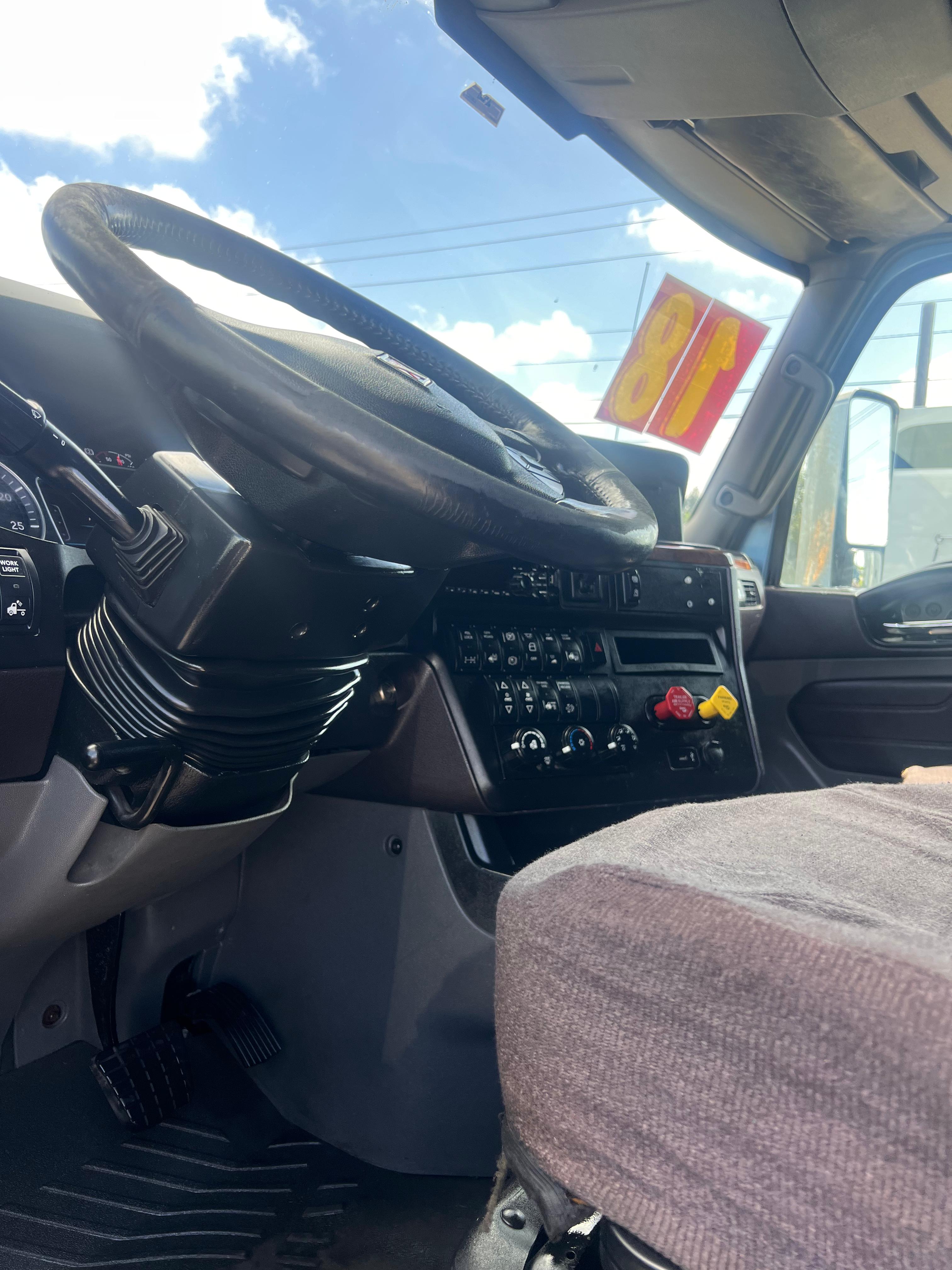 2018 International LT Sleeper driver-side front angle
