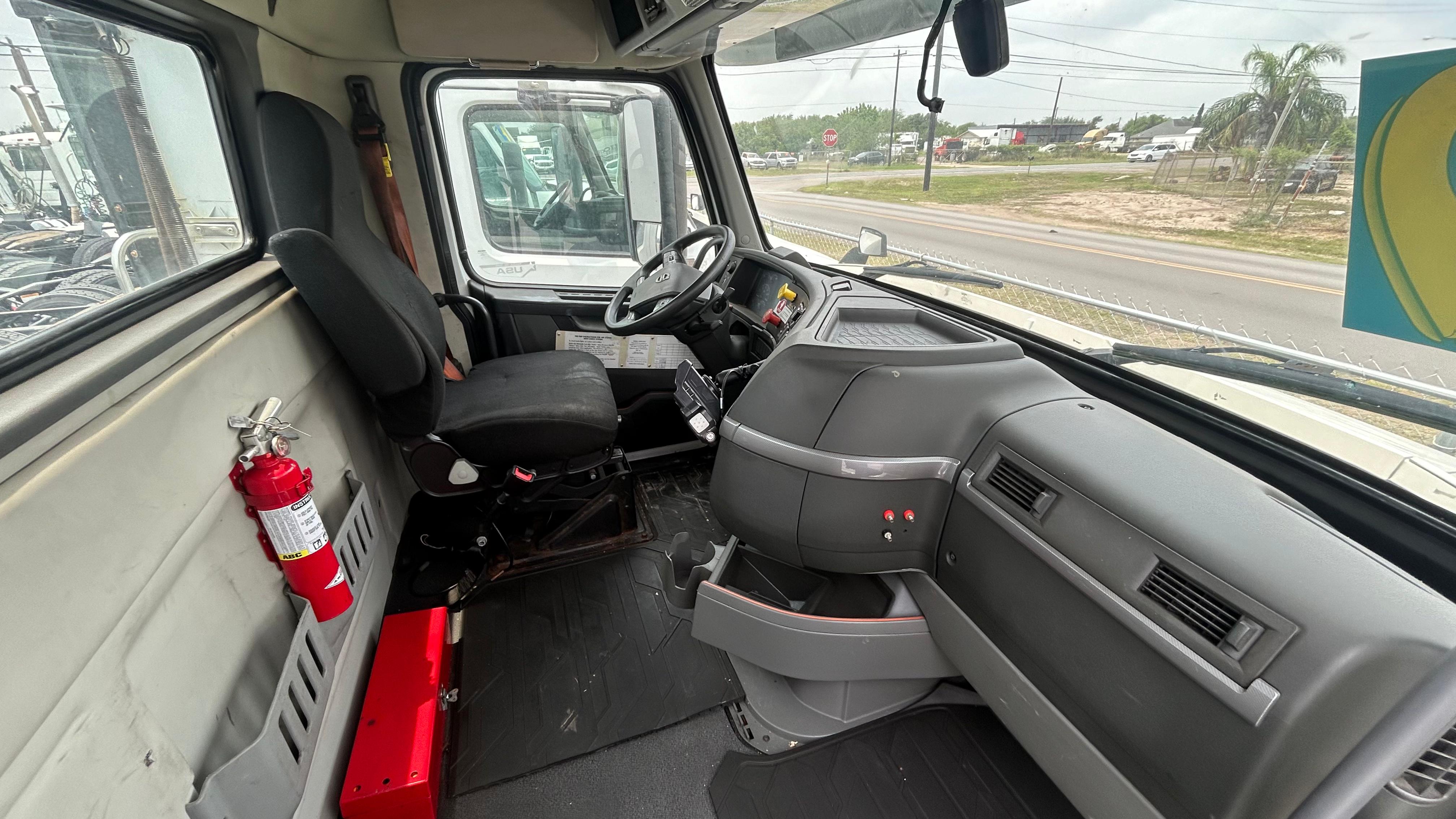 2019 Volvo Single Axle Day Cab passenger-side cabin